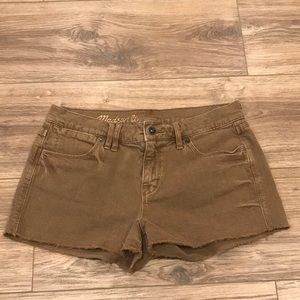 Madewell relaxed denim shorts midrise